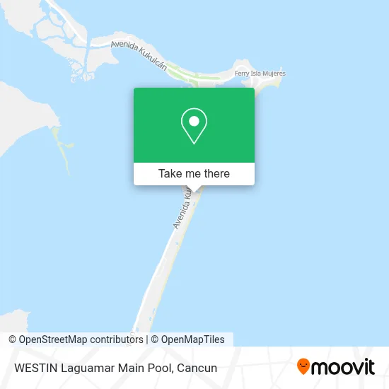 WESTIN Laguamar Main Pool map