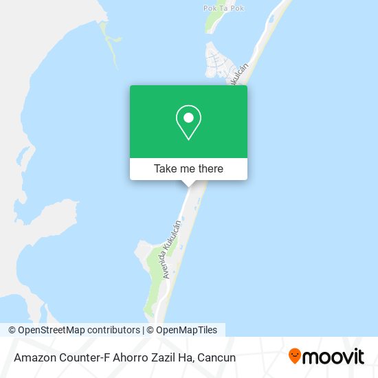 Amazon Counter-F Ahorro Zazil Ha map
