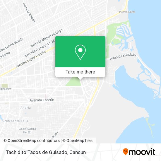 Tachidito Tacos de Guisado map