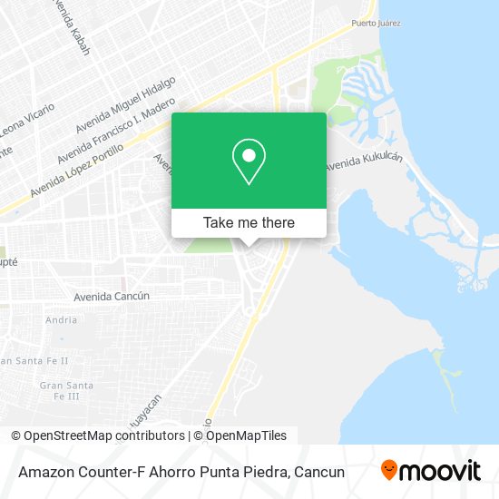 Amazon Counter-F Ahorro Punta Piedra map