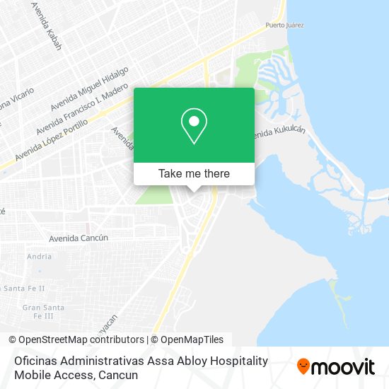 Mapa de Oficinas Administrativas Assa Abloy Hospitality Mobile Access