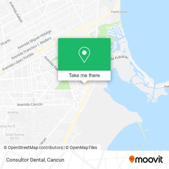 Mapa de Consultor Dental