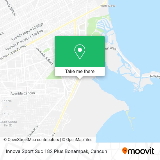 Innova Sport Suc 182 Plus Bonampak map