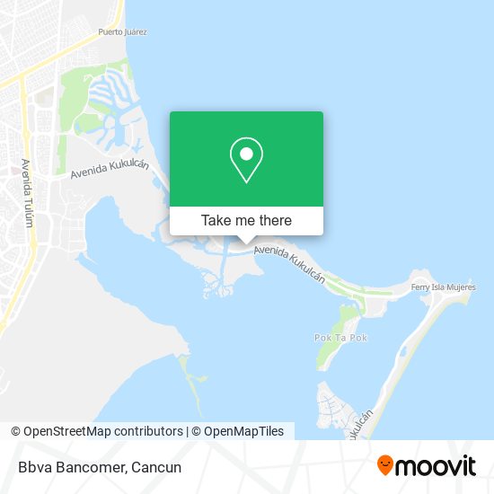 Mapa de Bbva Bancomer
