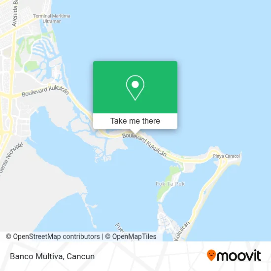Banco Multiva map