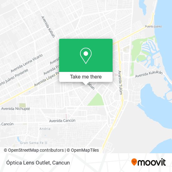 Óptica Lens Outlet map
