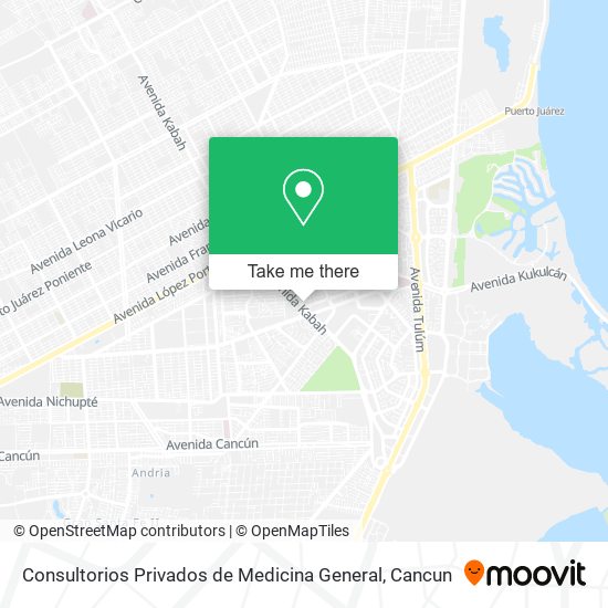 Consultorios Privados de Medicina General map