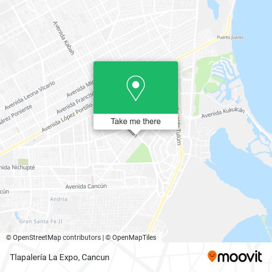 Mapa de Tlapalería La Expo