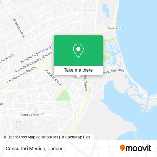 Consultori Médico map