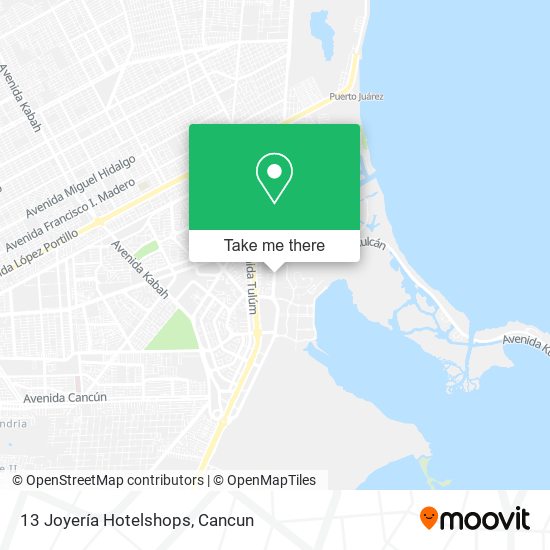 13 Joyería Hotelshops map