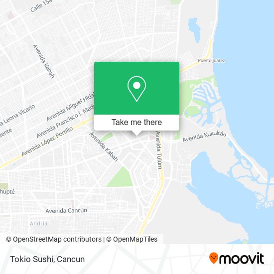 Tokio Sushi map