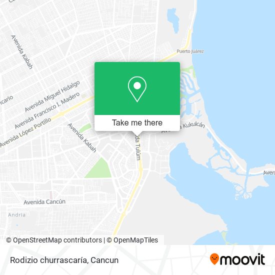 Rodizio churrascaría map