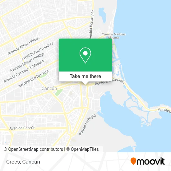 Crocs map