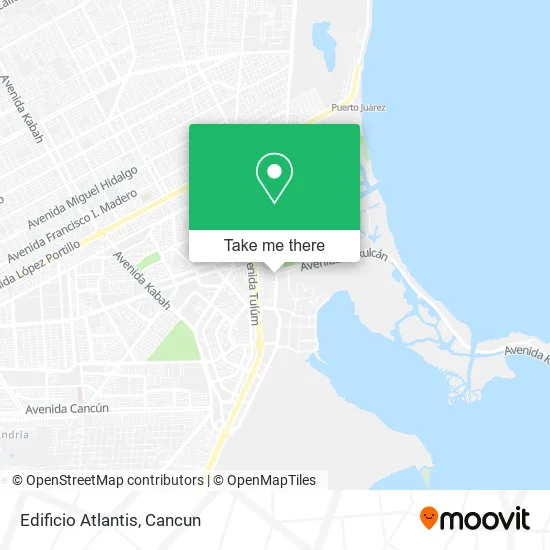 Edificio Atlantis map