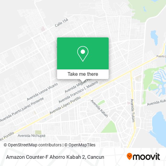 Amazon Counter-F Ahorro Kabah 2 map