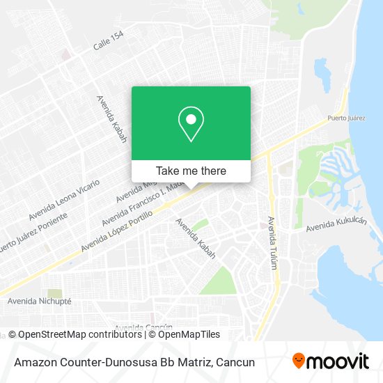 Amazon Counter-Dunosusa Bb Matriz map