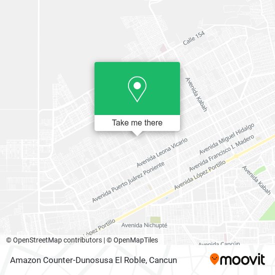 Amazon Counter-Dunosusa El Roble map