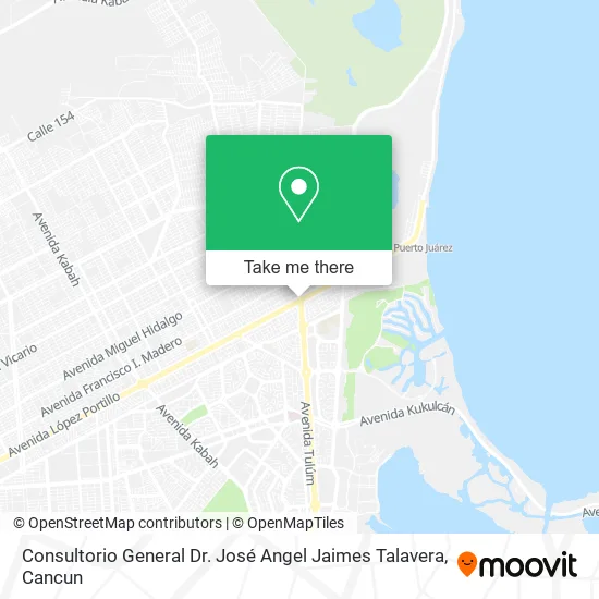 Consultorio General Dr. José Angel Jaimes Talavera map