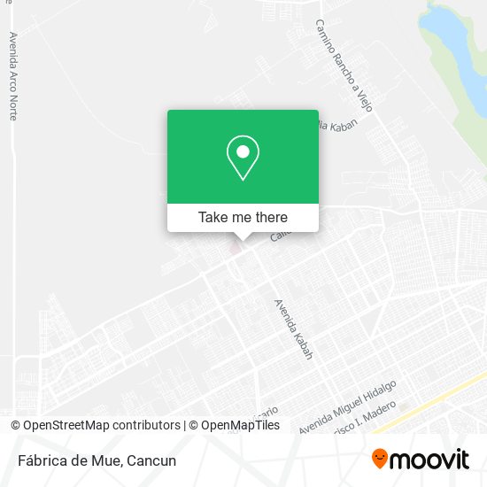 Fábrica de Mue map