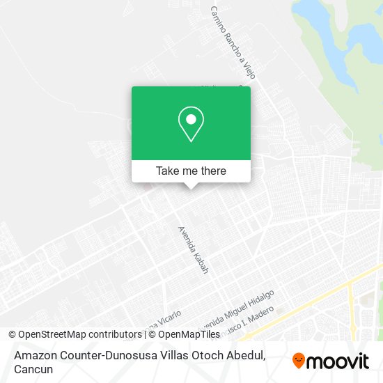 Mapa de Amazon Counter-Dunosusa Villas Otoch Abedul