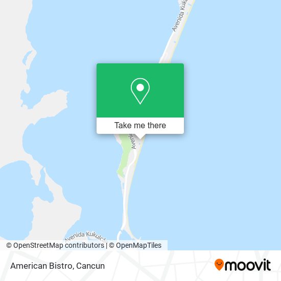 Mapa de American Bistro