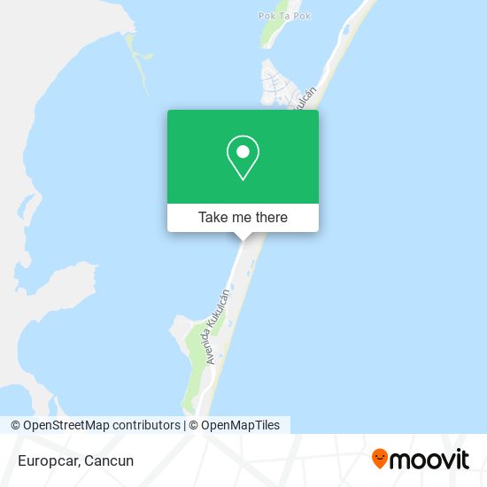 Europcar map