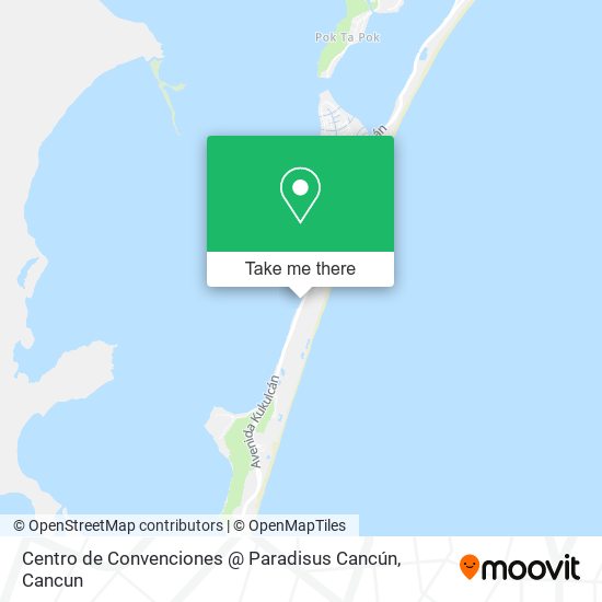Centro de Convenciones @ Paradisus Cancún map