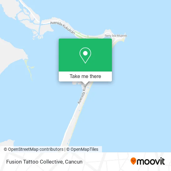 Fusion Tattoo Collective map