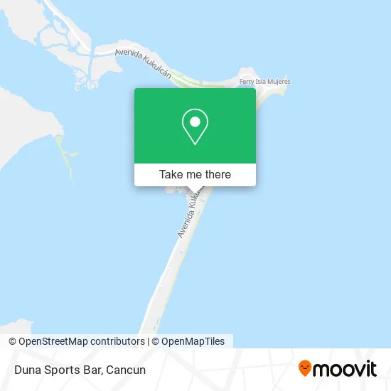 Duna Sports Bar map