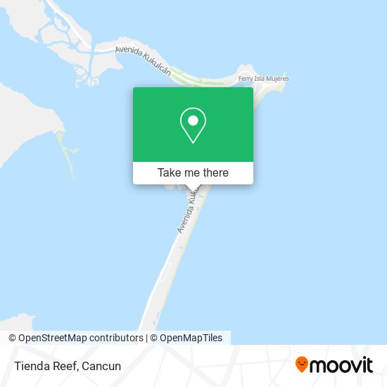 Mapa de Tienda Reef