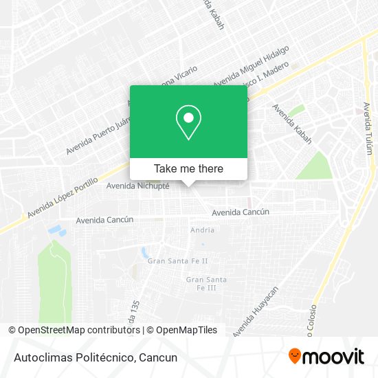 Mapa de Autoclimas Politécnico
