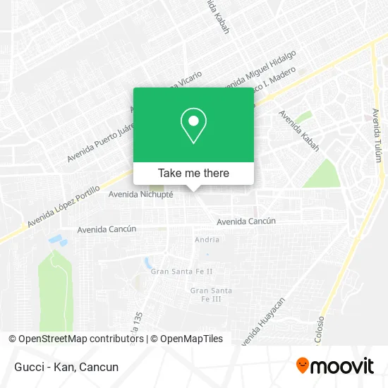 Gucci - Kan map