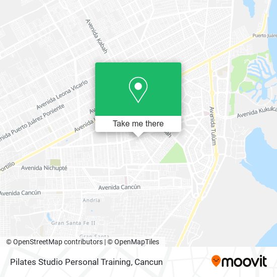 Pilates Studio Personal Training map