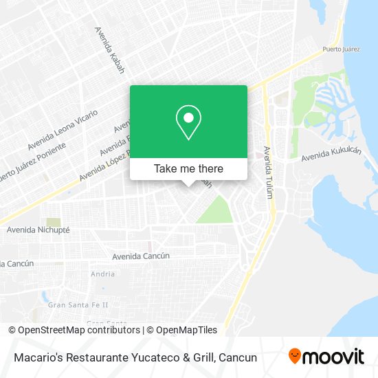 Macario's Restaurante Yucateco & Grill map