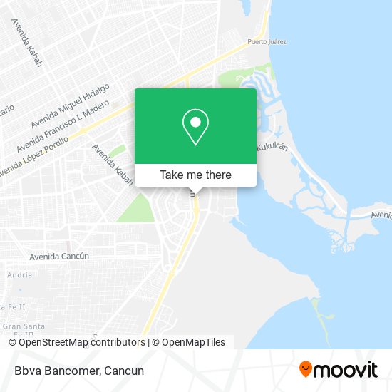 Mapa de Bbva Bancomer