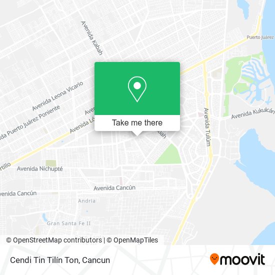 Mapa de Cendi Tin Tilín Ton