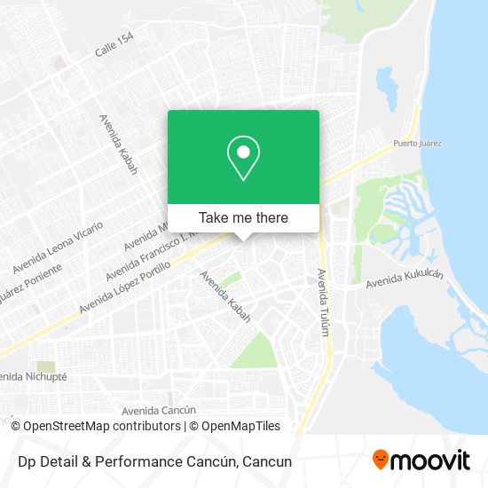 Dp Detail & Performance Cancún map