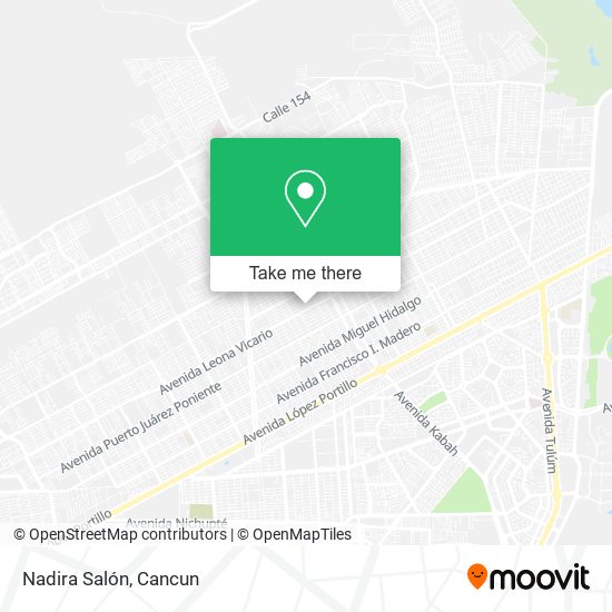 Nadira Salón map