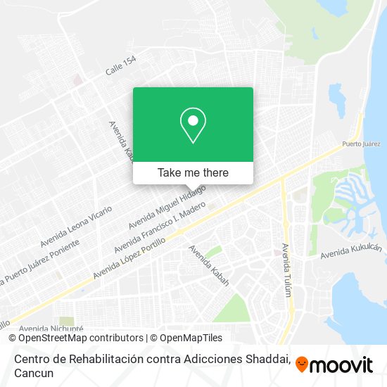 Centro de Rehabilitación contra Adicciones Shaddai map