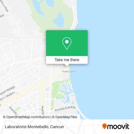 Laboratorio Montebello map