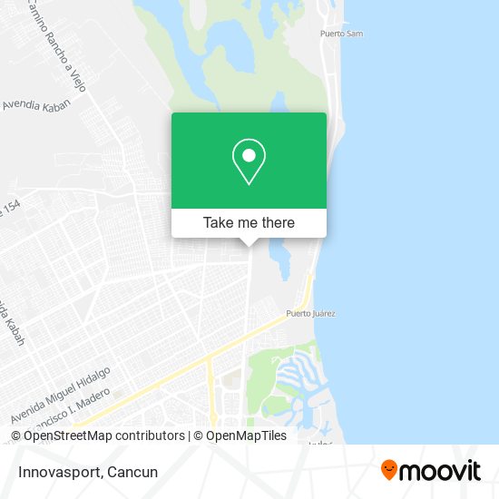 Innovasport map