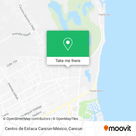 Centro de Estaca Cancun-México map