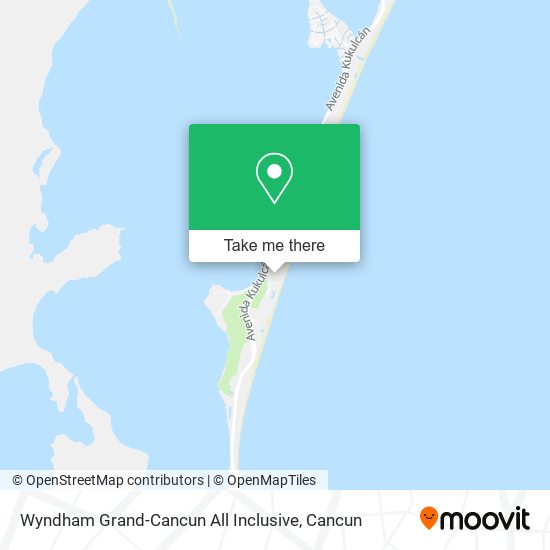Wyndham Grand-Cancun All Inclusive map