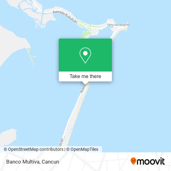 Banco Multiva map