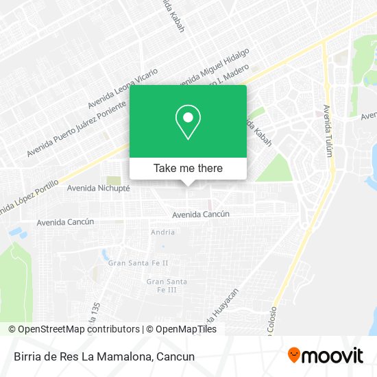 Birria de Res La Mamalona map