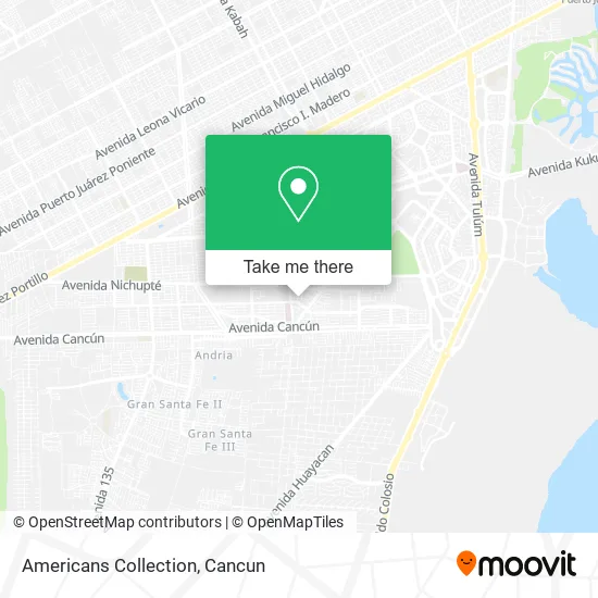 Americans Collection map