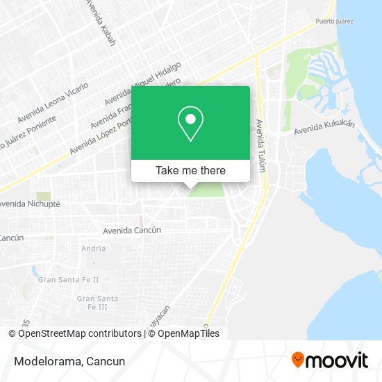 Mapa de Modelorama