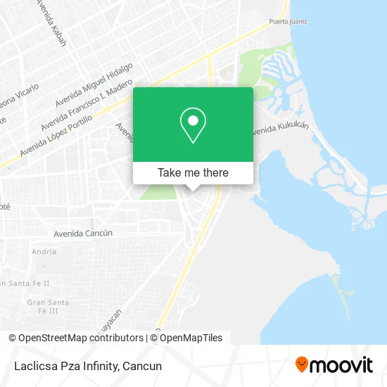 Laclicsa Pza Infinity map