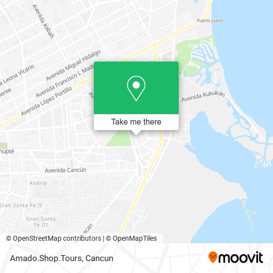 Mapa de Amado.Shop.Tours
