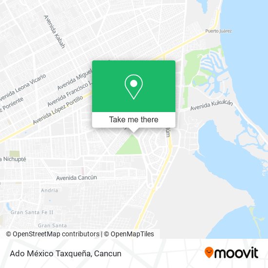 Ado México Taxqueña map